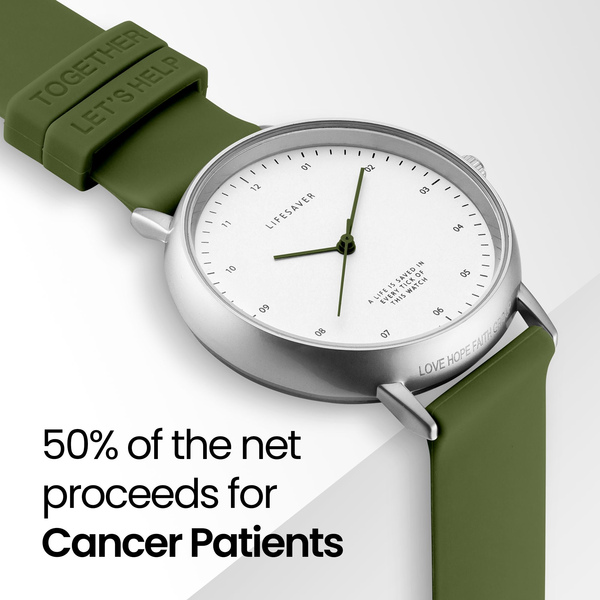 LifeSaver Watch 4.0 - Army Green