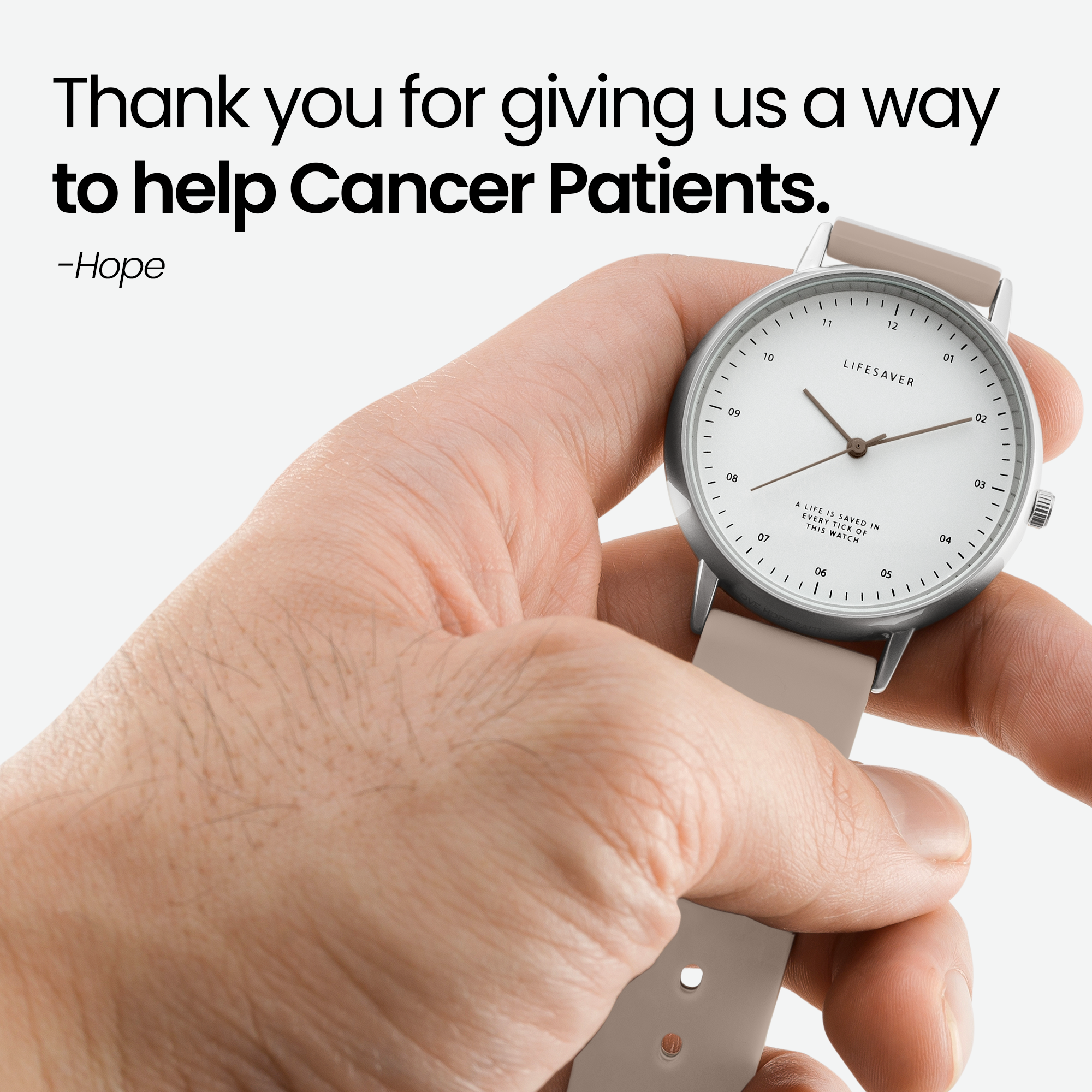 LifeSaver Watch 4.0 - Beige