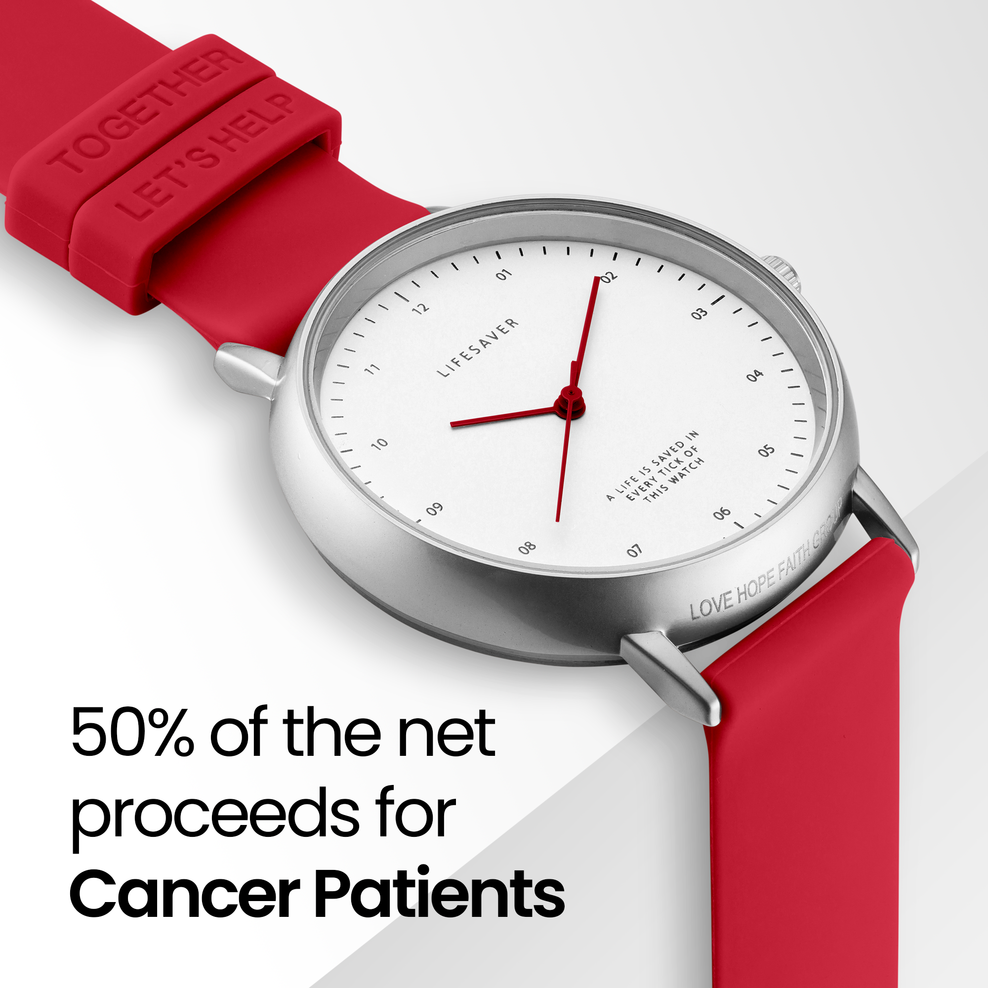 LifeSaver Watch 4.0 - Red