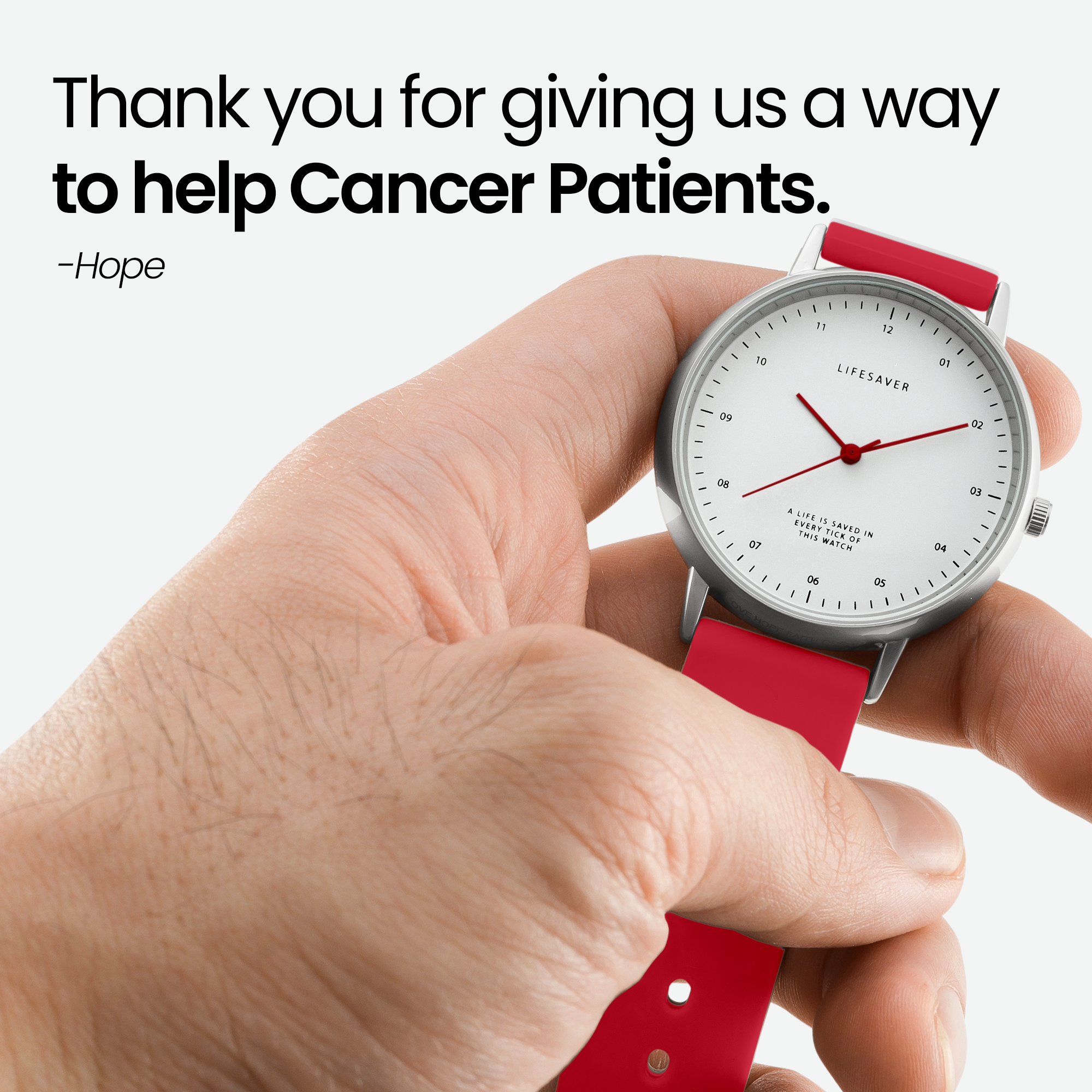 LifeSaver Watch 4.0 - Red
