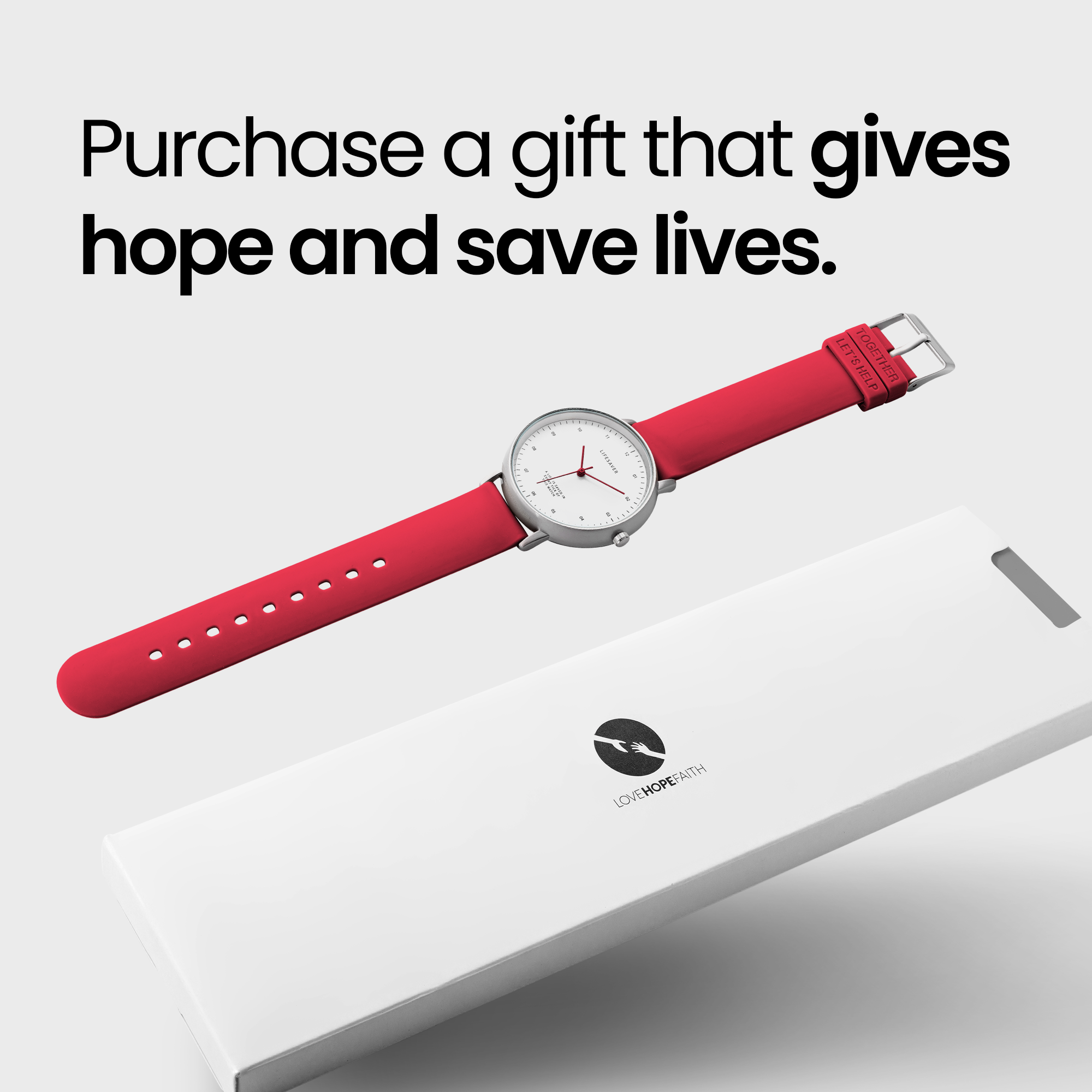 LifeSaver Watch 4.0 - Red