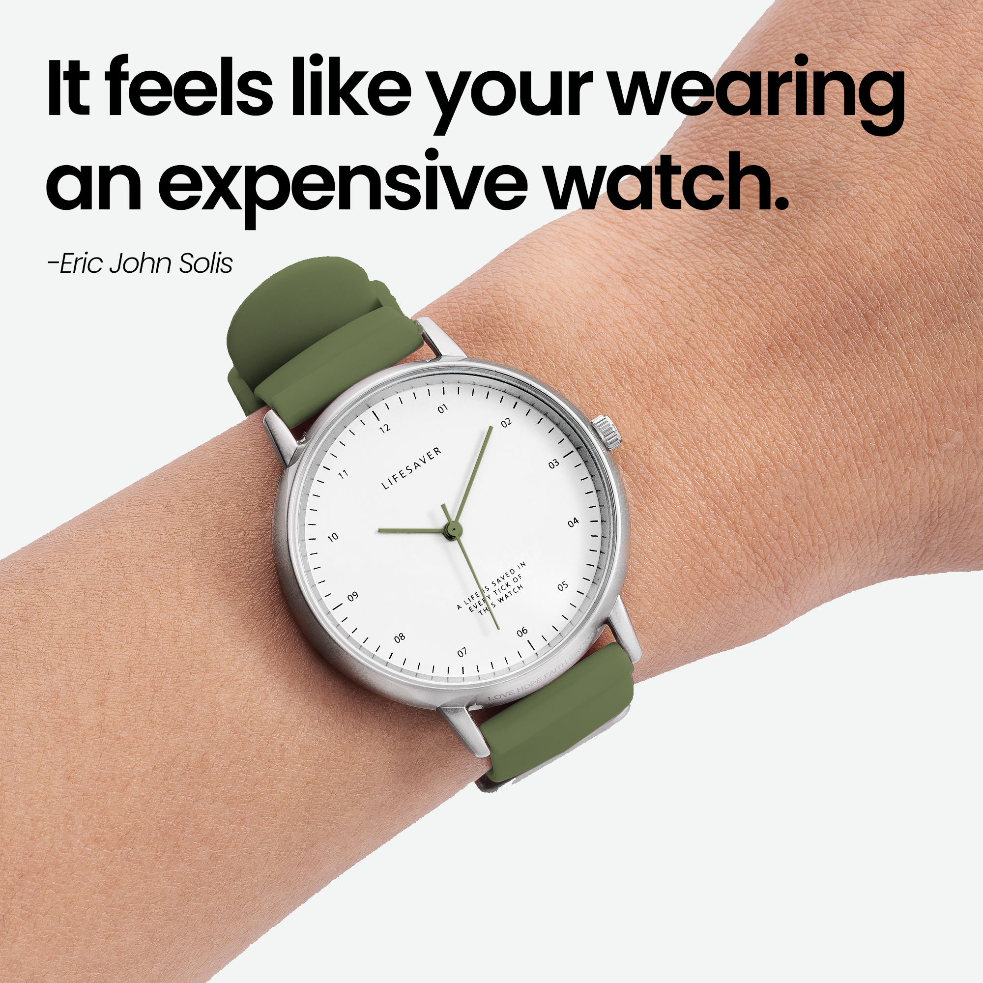 LifeSaver Watch 4.0 - Army Green