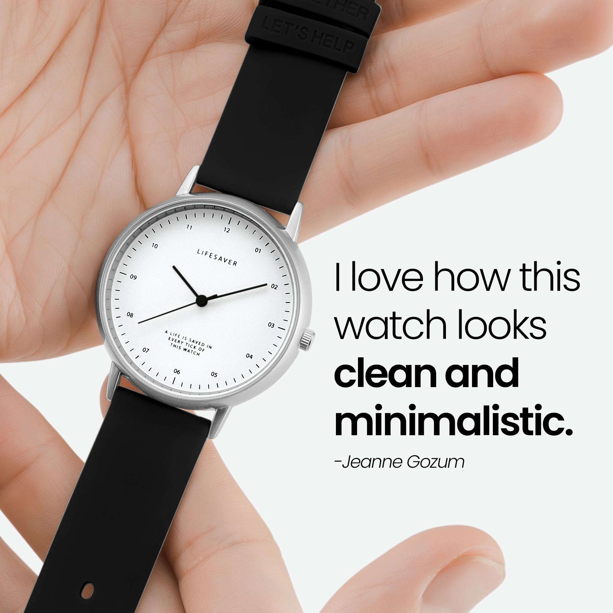 LifeSaver Watch 4.0 - Black