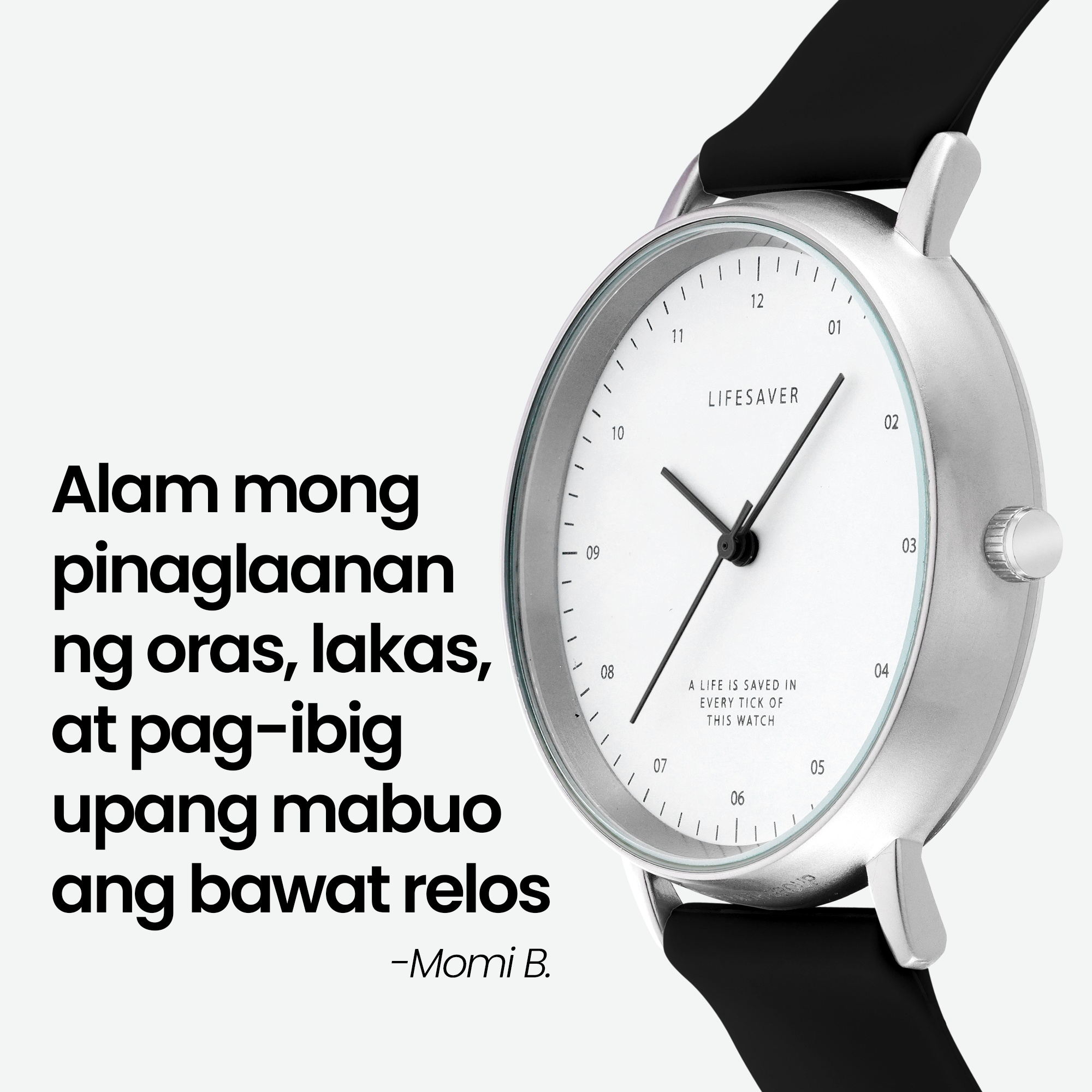 LifeSaver Watch 4.0 - Black