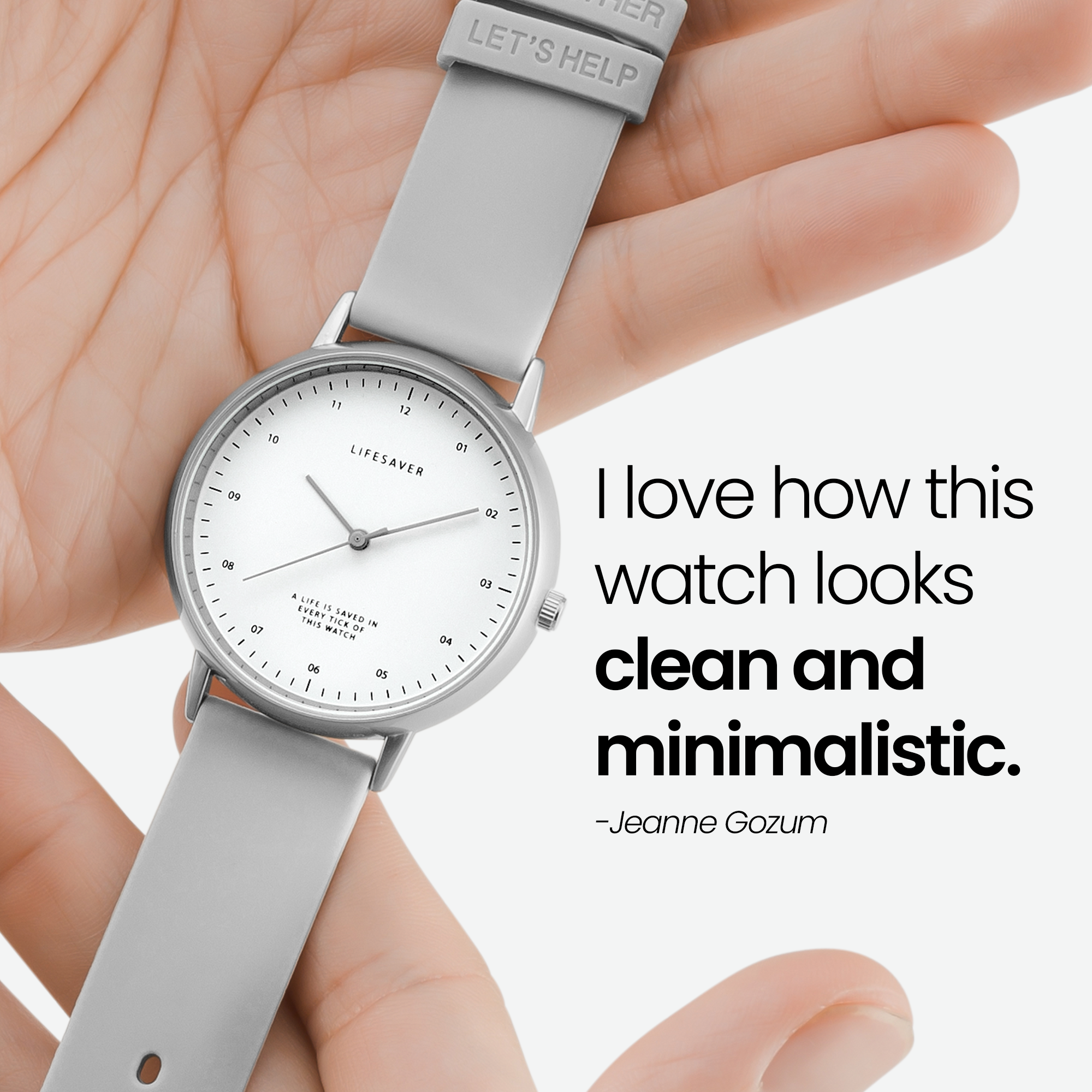 LifeSaver Watch 4.0 - Gray