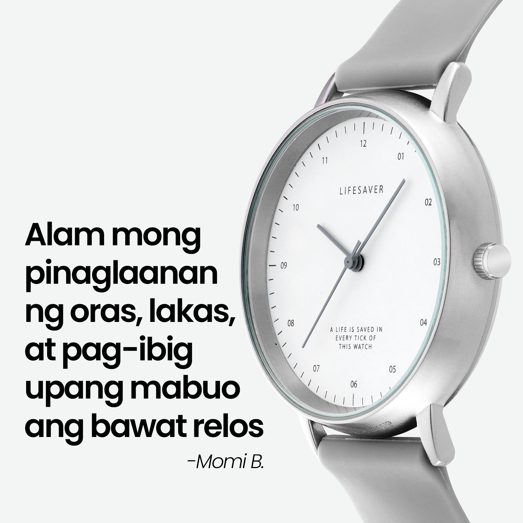 LifeSaver Watch 4.0 - Gray