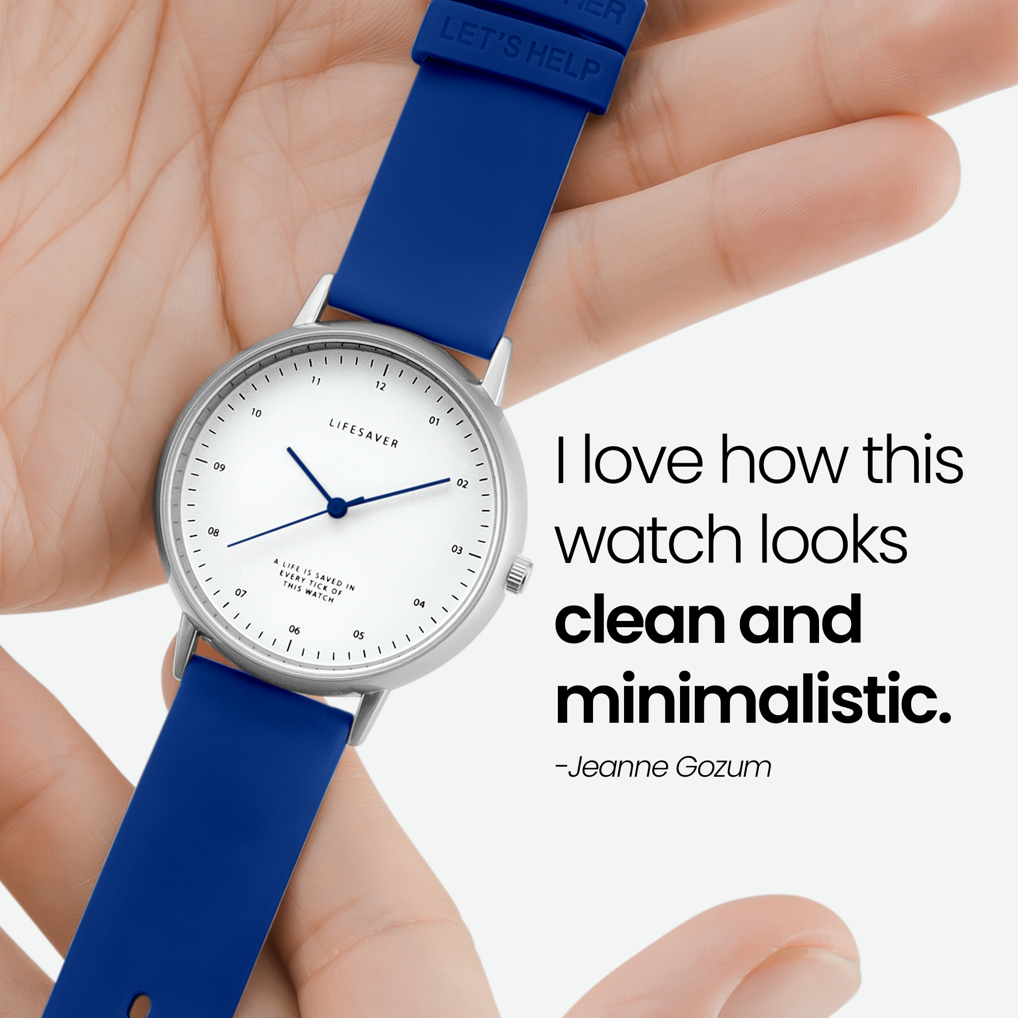 LifeSaver Watch 4.0 - Navy Blue