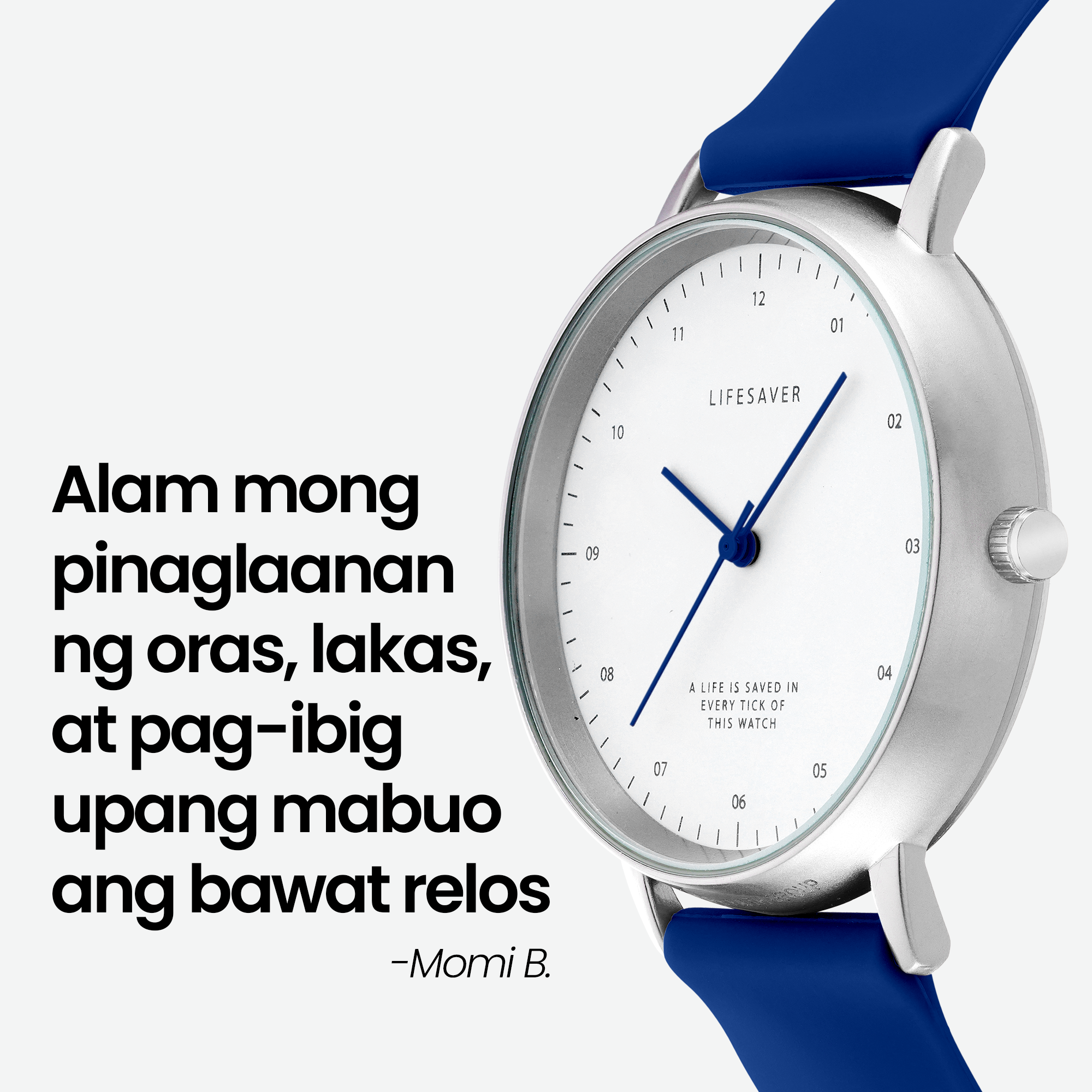 LifeSaver Watch 4.0 - Navy Blue