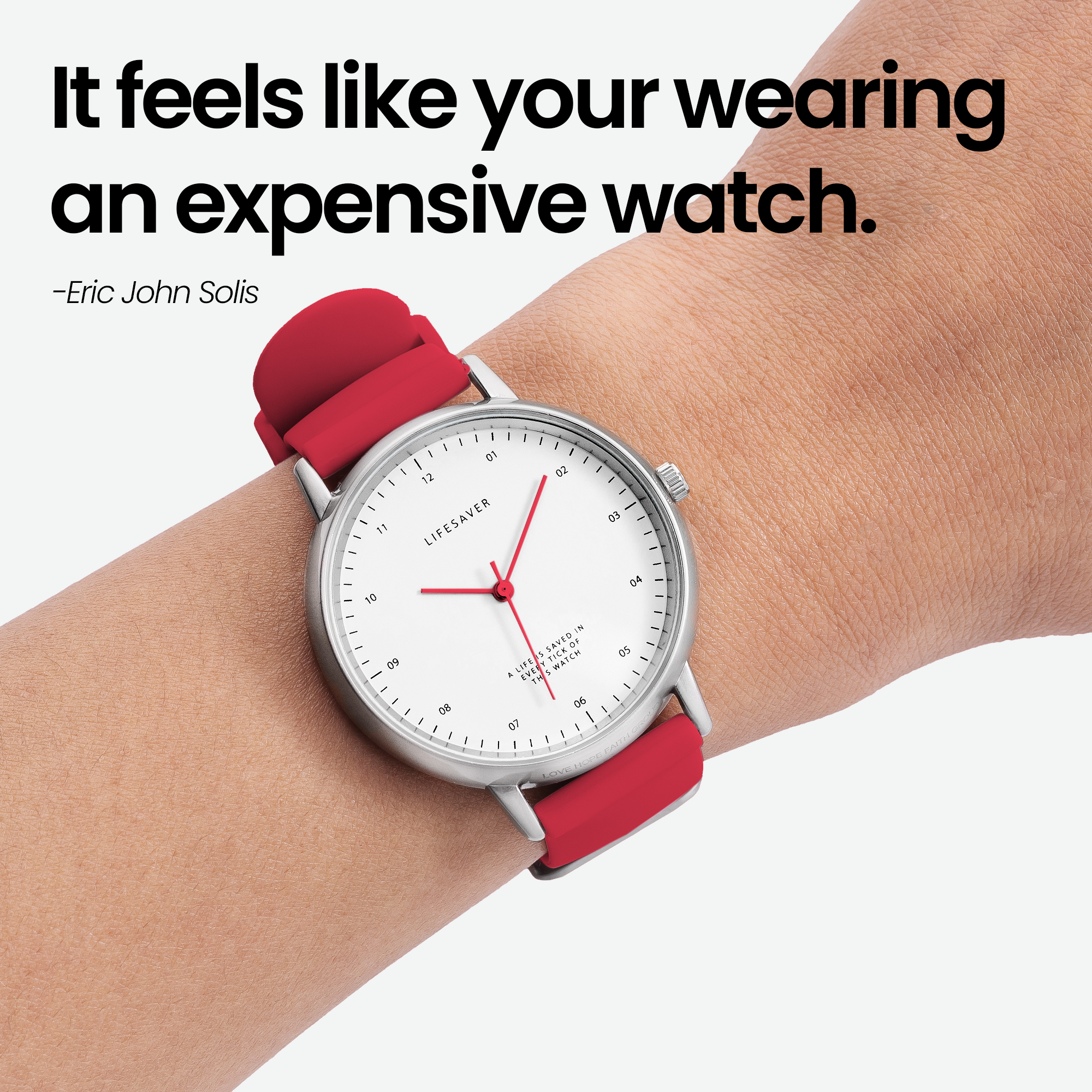 LifeSaver Watch 4.0 - Red