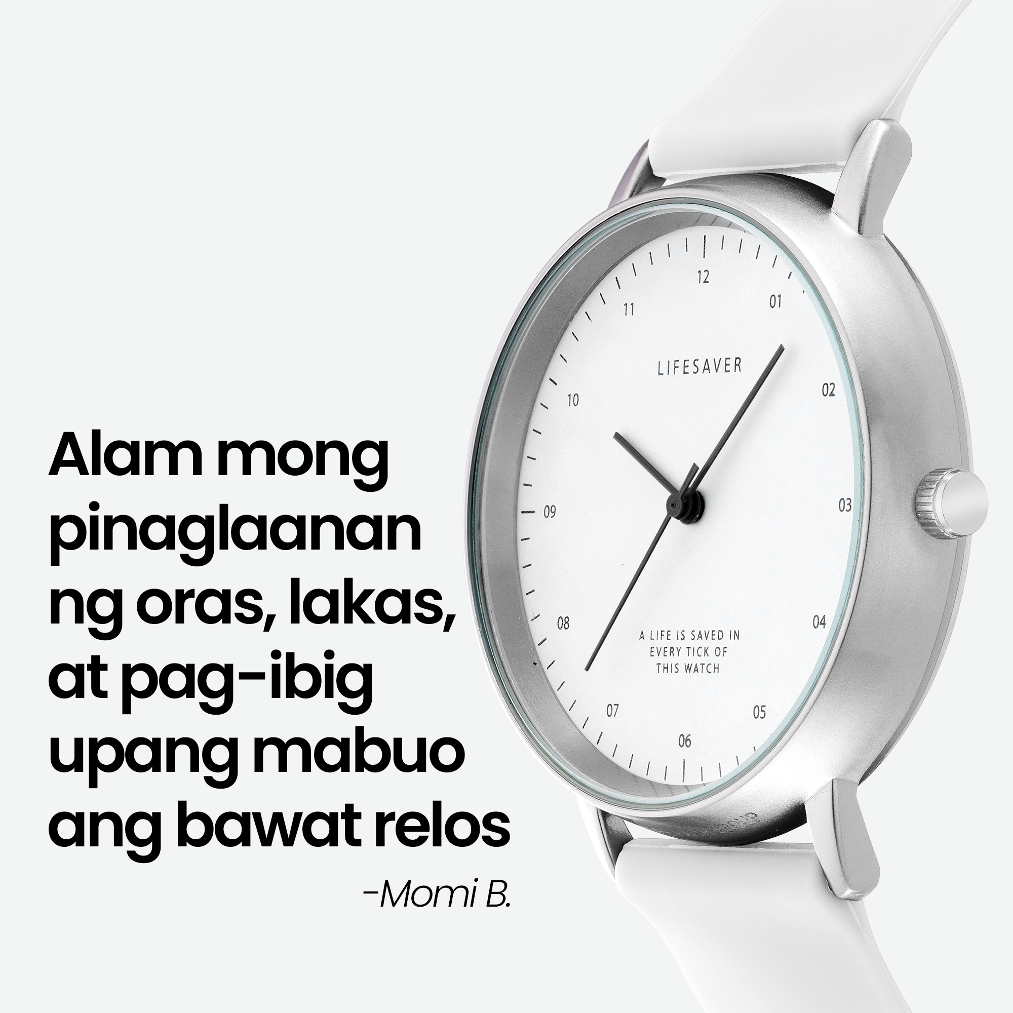 LifeSaver Watch 4.0 - White