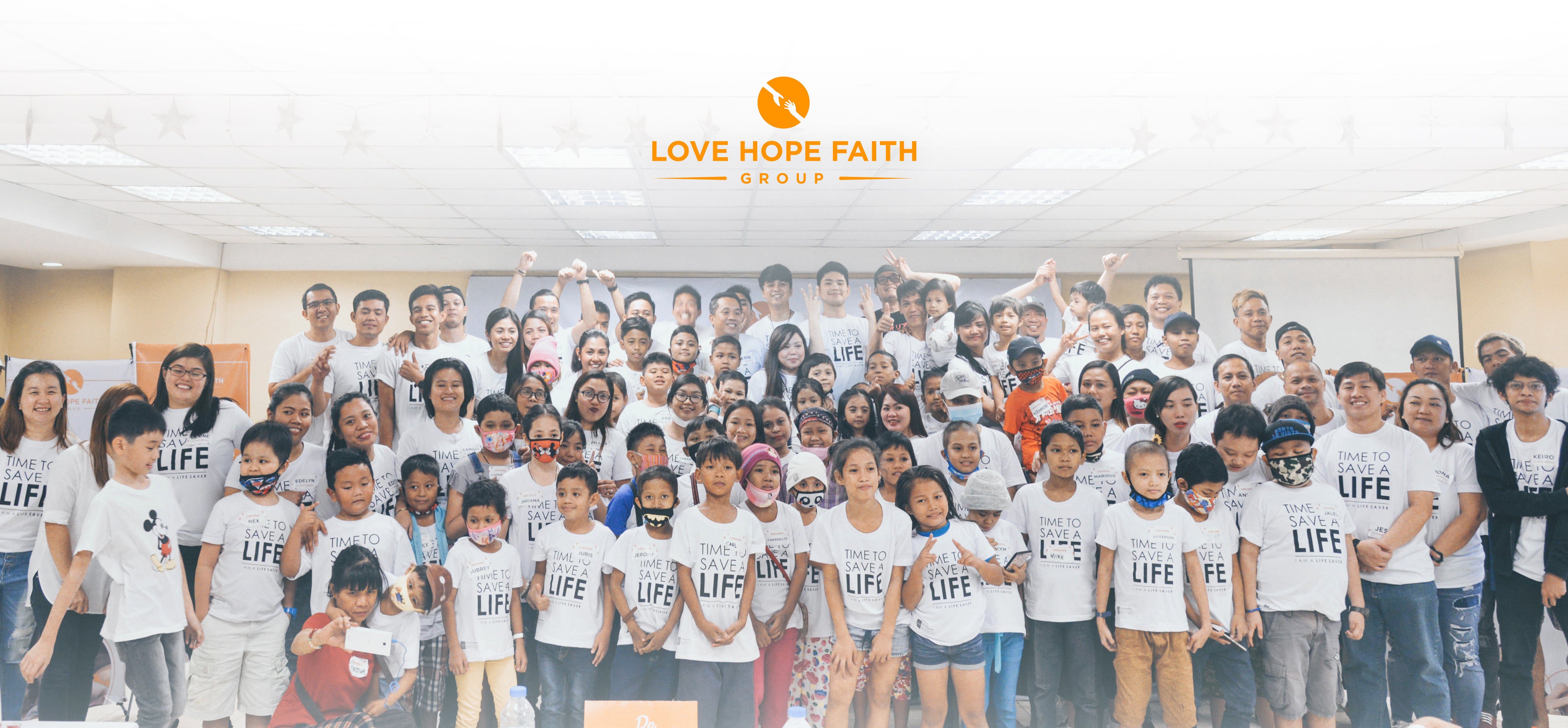 LoveHopeFaith Group Color the Lives of Cancer Patients and Other Beneficiaries.