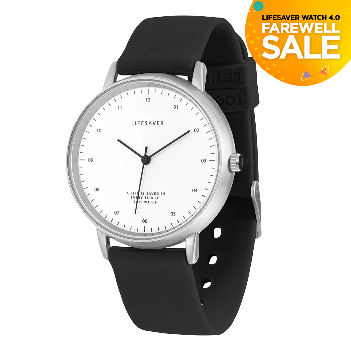 LifeSaver Watch 4.0 - Black