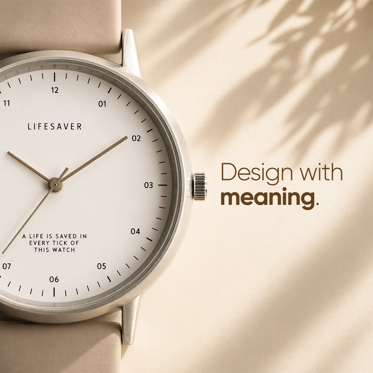 LifeSaver Watch 4.0 - Beige