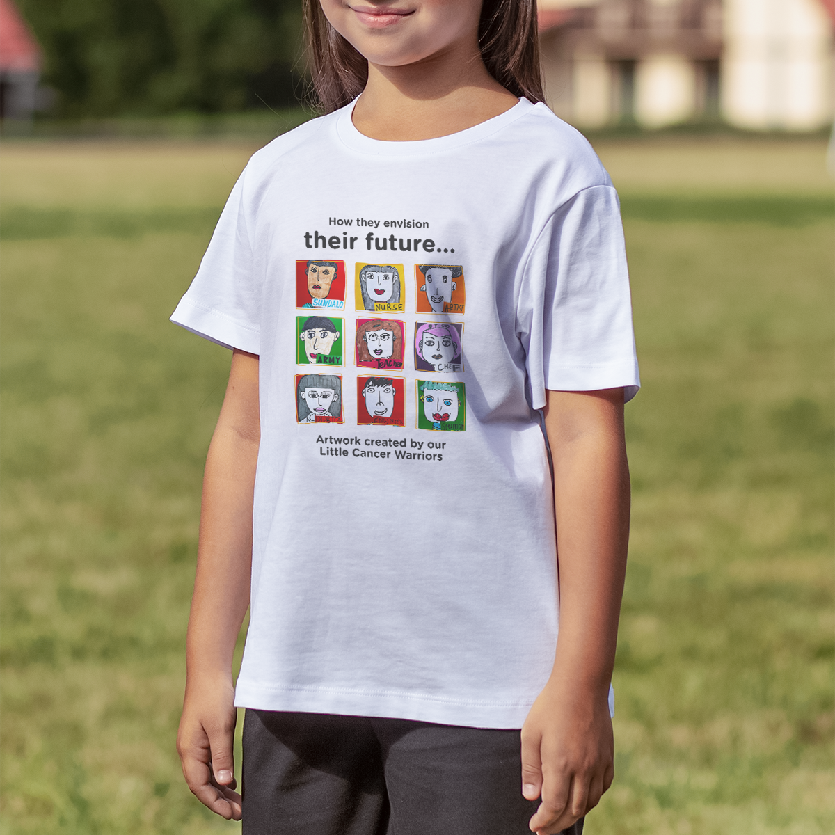 KIDS LIFE SAVER SHIRT - WHITE