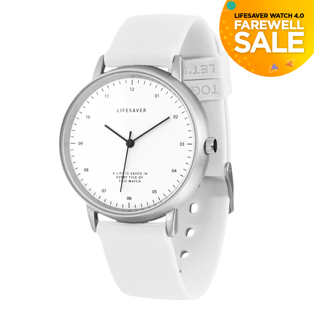 LifeSaver Watch 4.0 - White