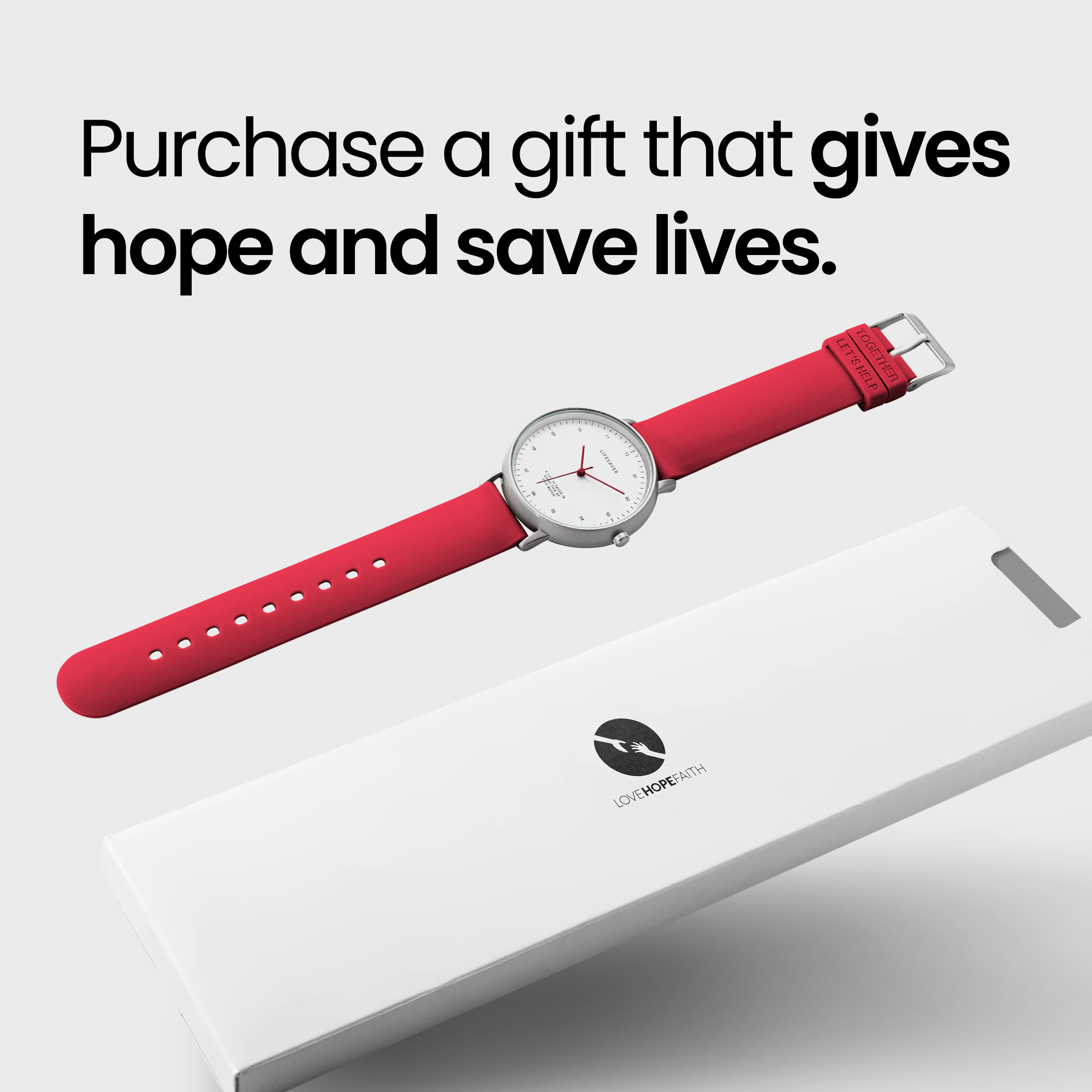 Life Saver Watch 4.0 – Red