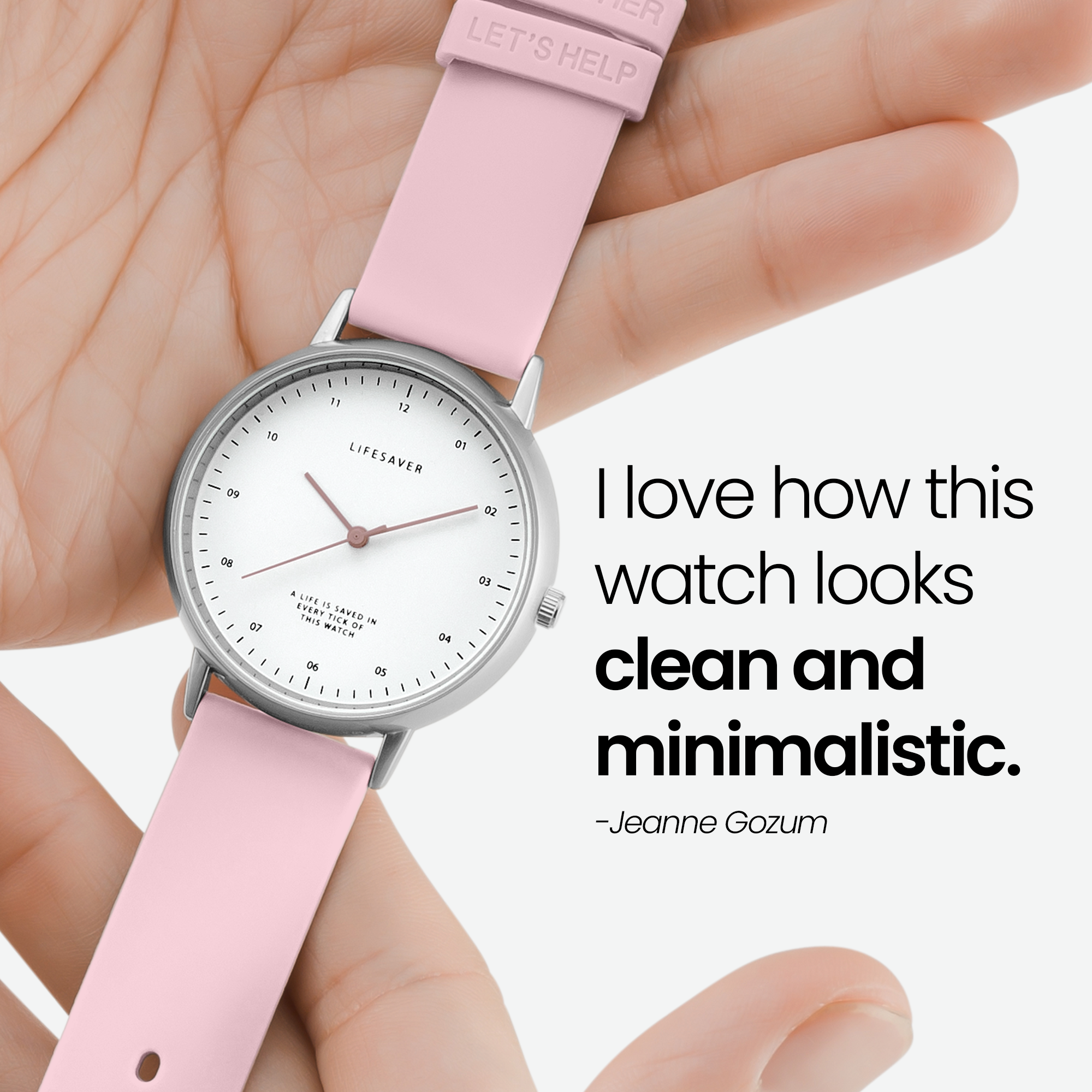 Life Saver Watch 4.0 – Pink