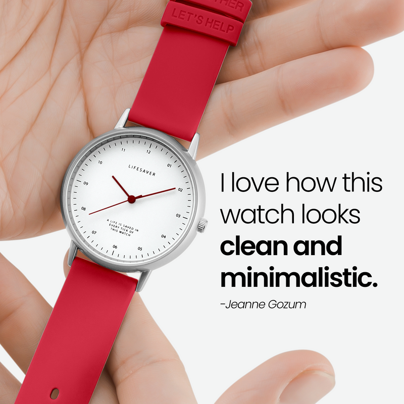 Life Saver Watch 4.0 – Red