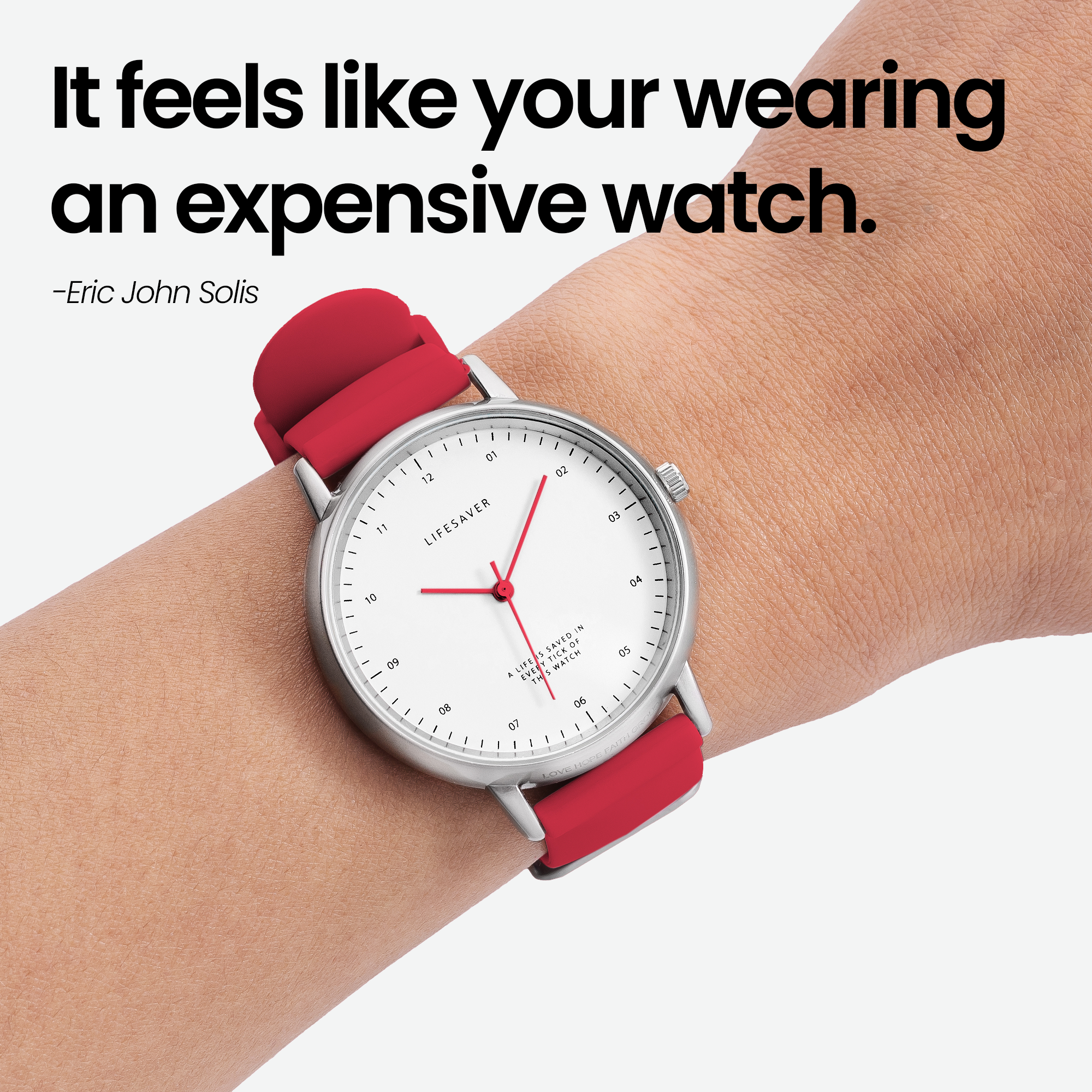 Life Saver Watch 4.0 – Red